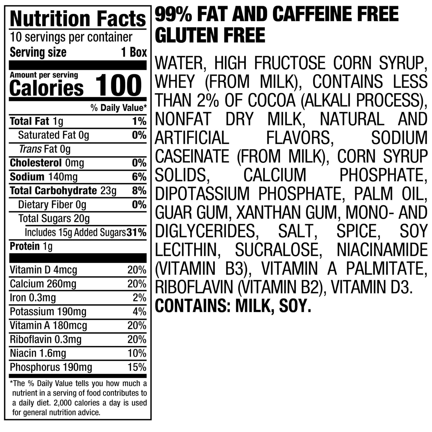 Yoo-hoo Chocolate Drink, 6.5 fl oz boxes, 32 pack - Collins Global Snack Store