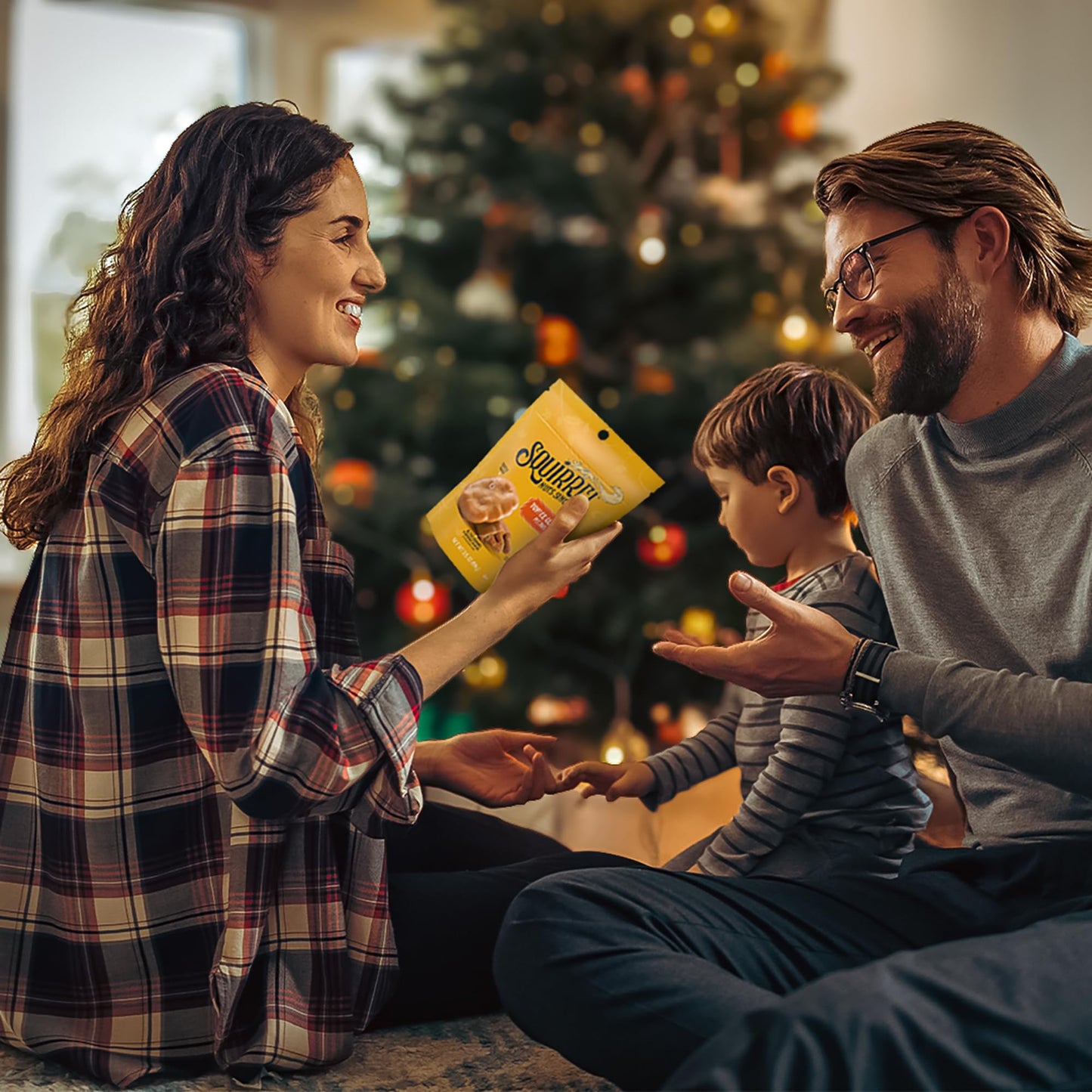 Squirrel Brand Sweet Brown Butter Cashews, 3.5 Ounces Resealable Bag, Gluten Free, Vegetarian