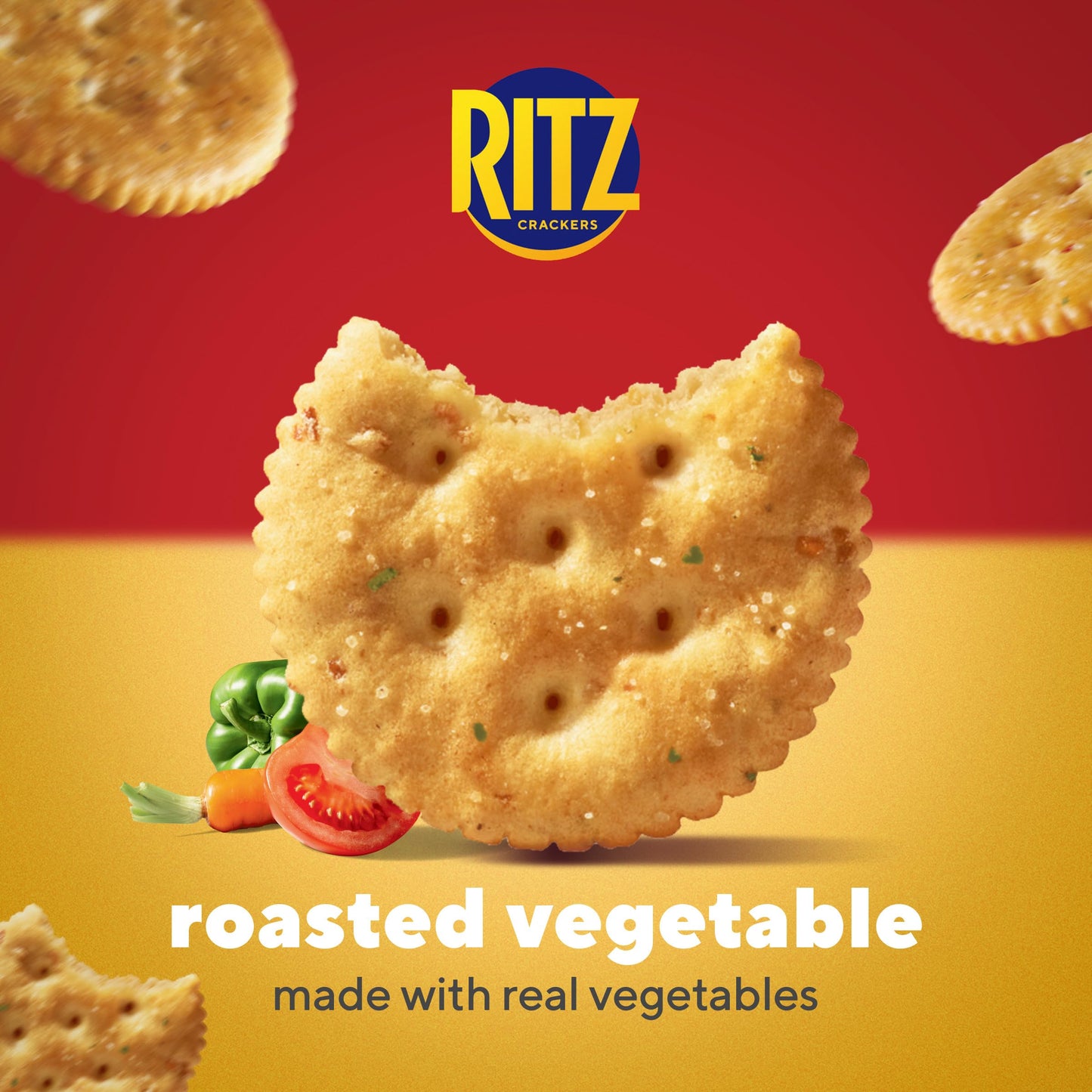 RITZ Fresh Stacks Original Crackers, Party Size, Travel Snacks, 23.7 oz (16 Multi Snack Packs)