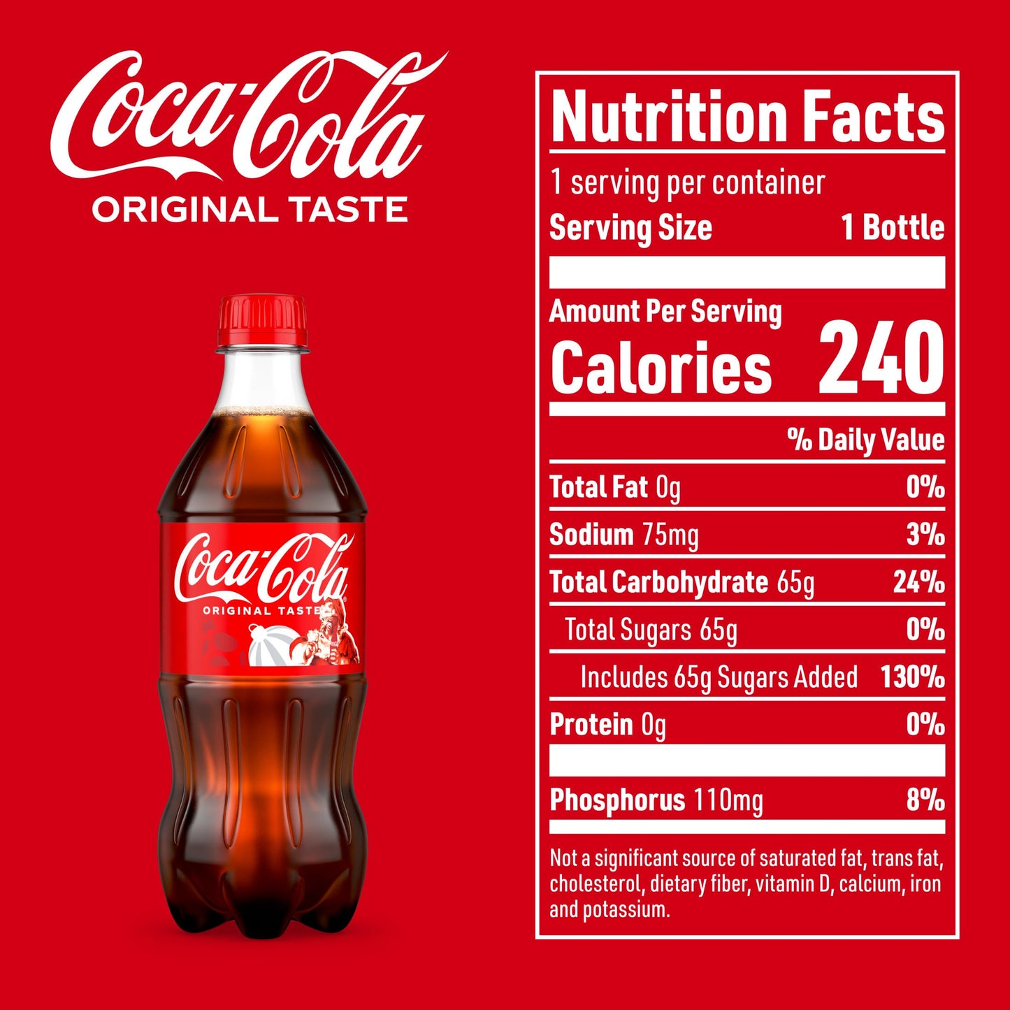 Coca-Cola Original Classic - 16.9 fl oz Bottles, 6 Pack