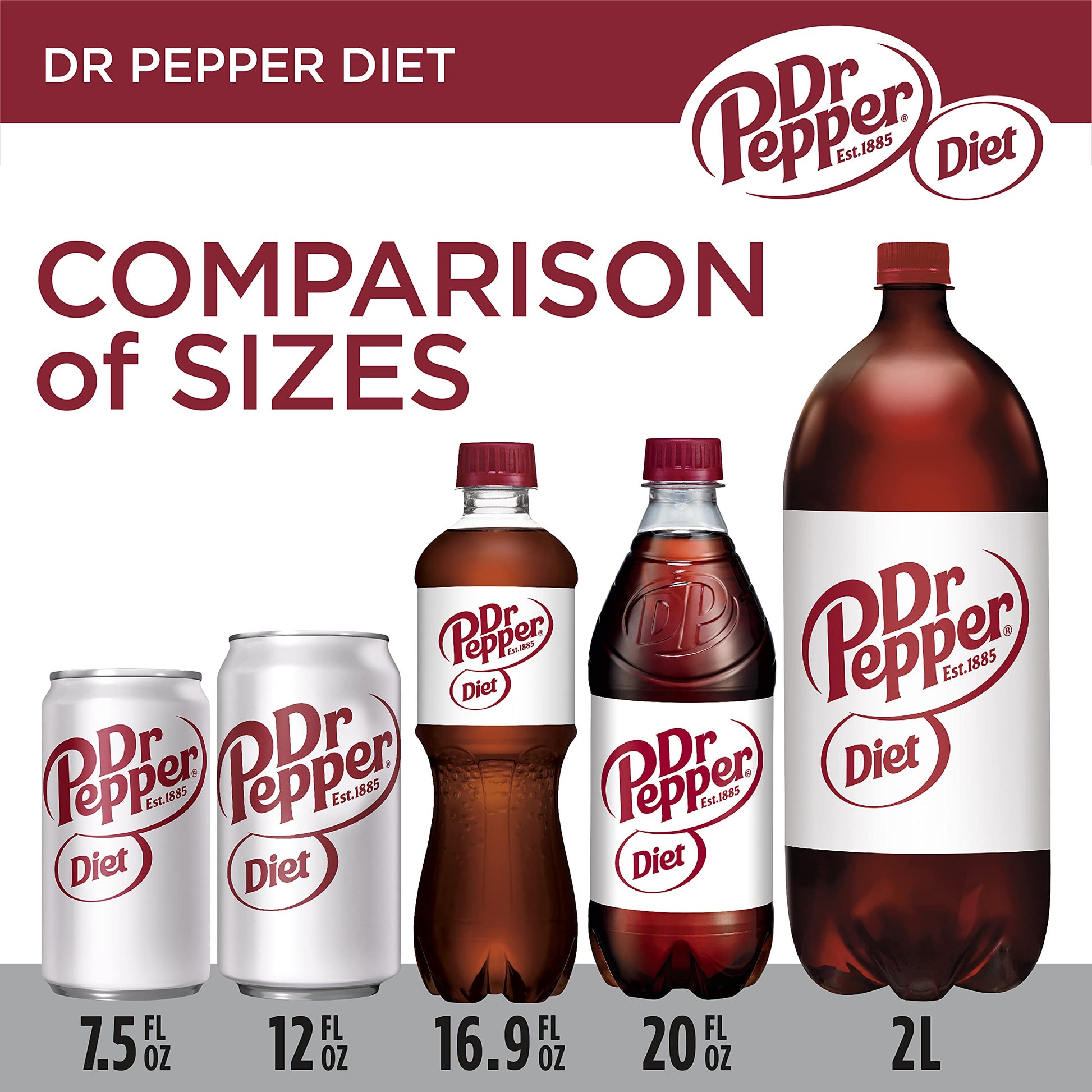 Dr Pepper Soda, 12 fl oz cans, 12 pack - Collins Global Snack Store