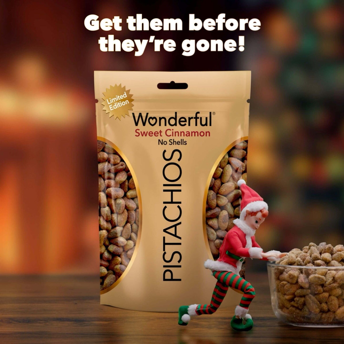 Wonderful Pistachios No Shells - Mixed Variety Pack (9 x 0.75oz)