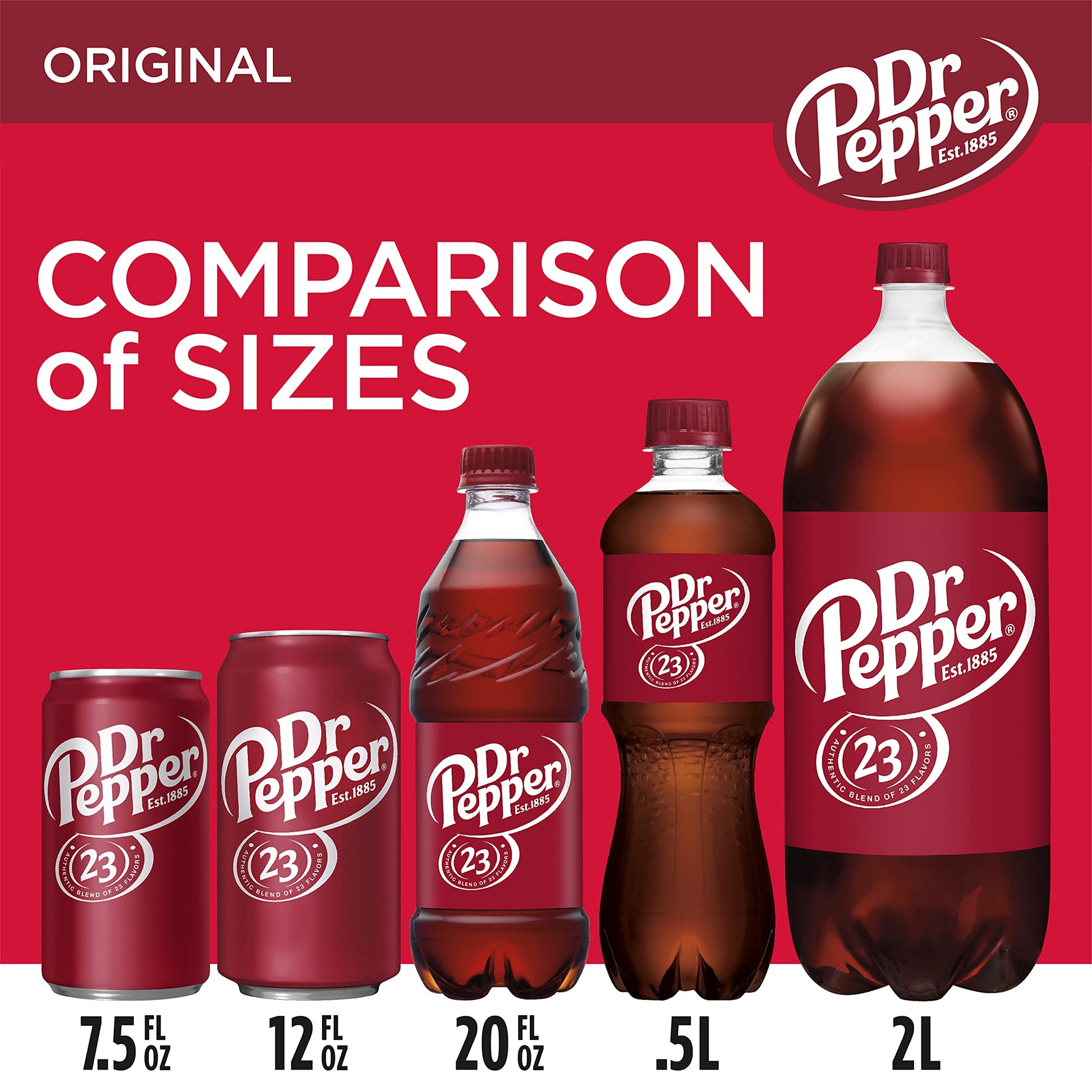 DR PEPPER - 16.9 OZ, 6 PK - Collins Global Snack Store