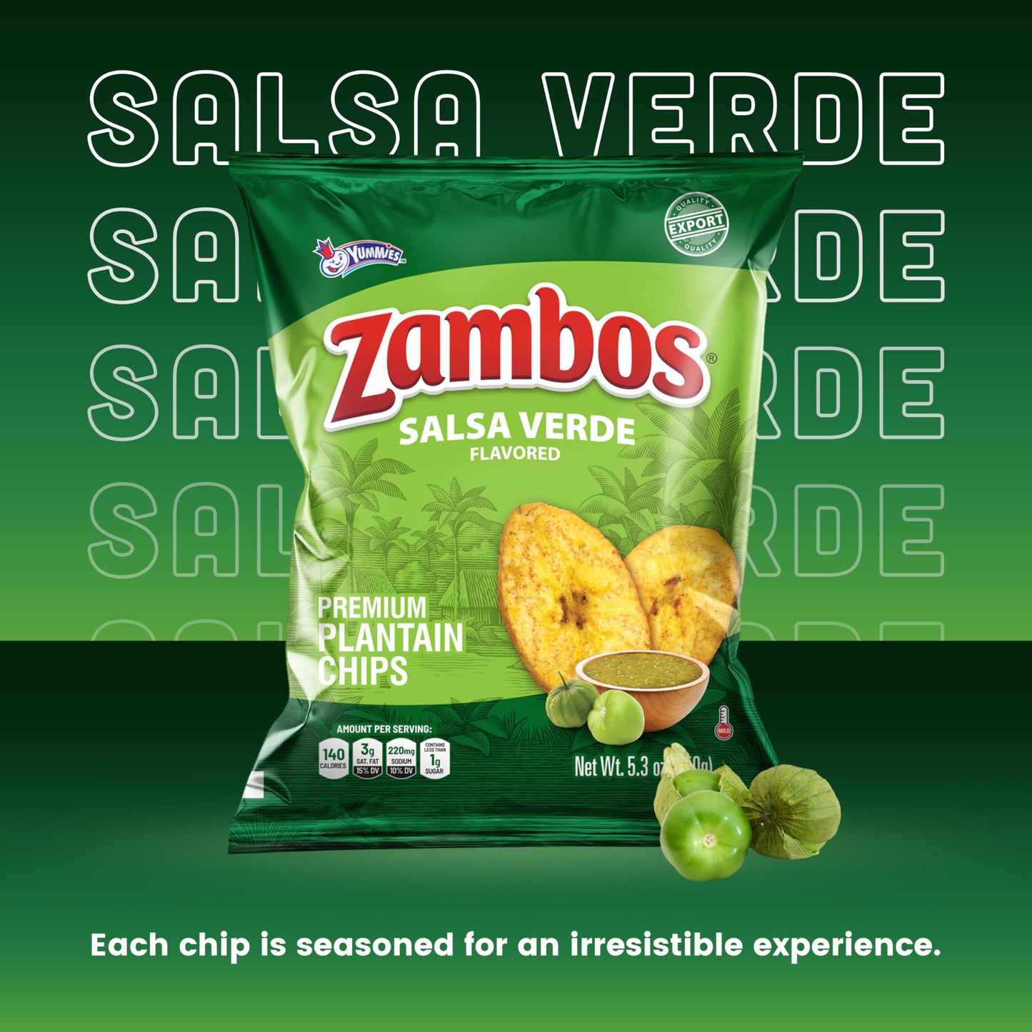 Zambos Plantain Chips Chile Limon (Pack of 1) - Collins Global Snack Store