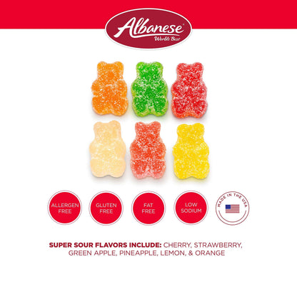 Albanese Confectionery Gummi Awesome Blossoms, 5 Pound Bag - Collins Global Snack Store