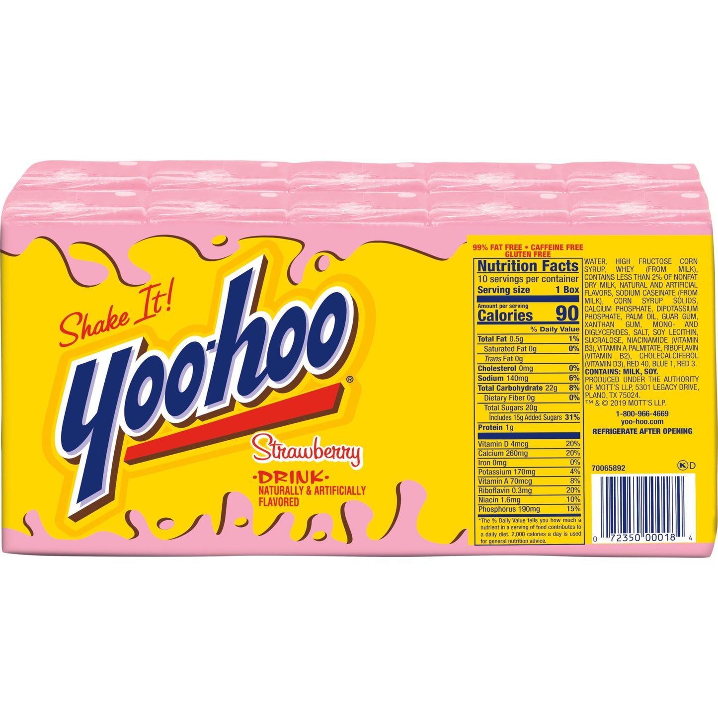 Yoo-hoo Chocolate Drink, 6.5 fl oz boxes, 32 pack - Collins Global Snack Store