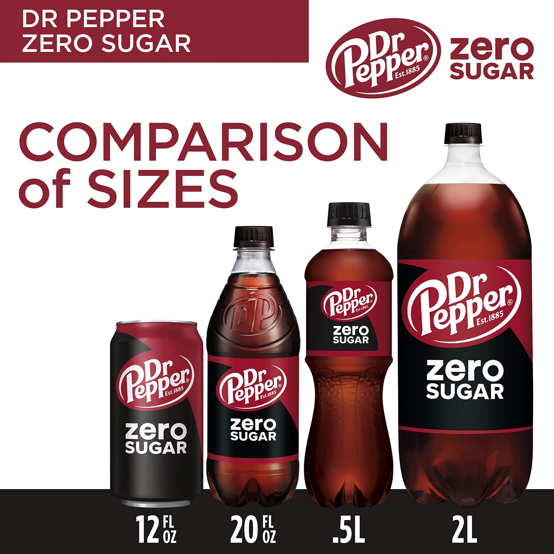 Dr Pepper Soda, 12 fl oz cans, 12 pack - Collins Global Snack Store