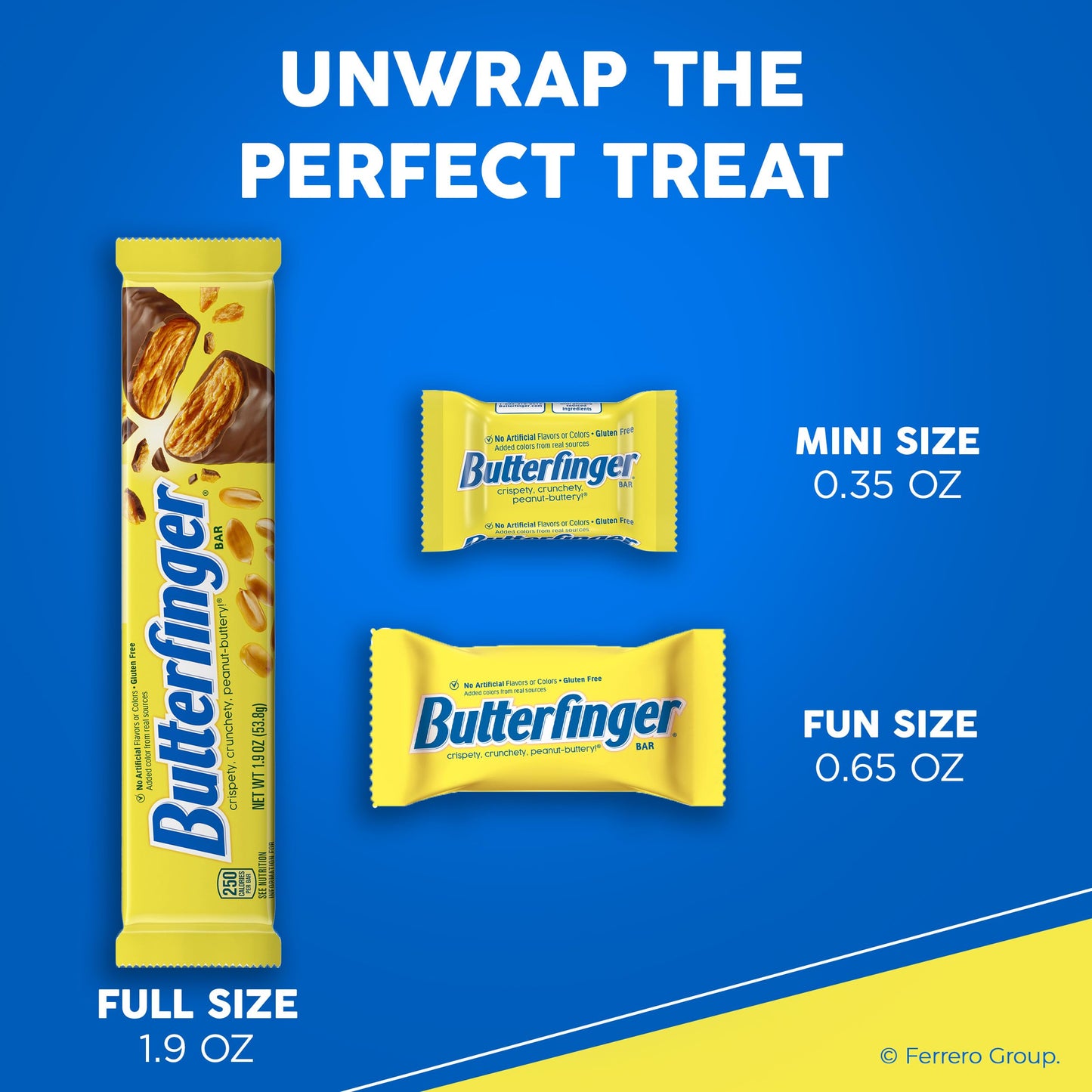 Butterfinger Chocolate Single Candy Bars, 1.9 Ounce - Collins Global Snack Store