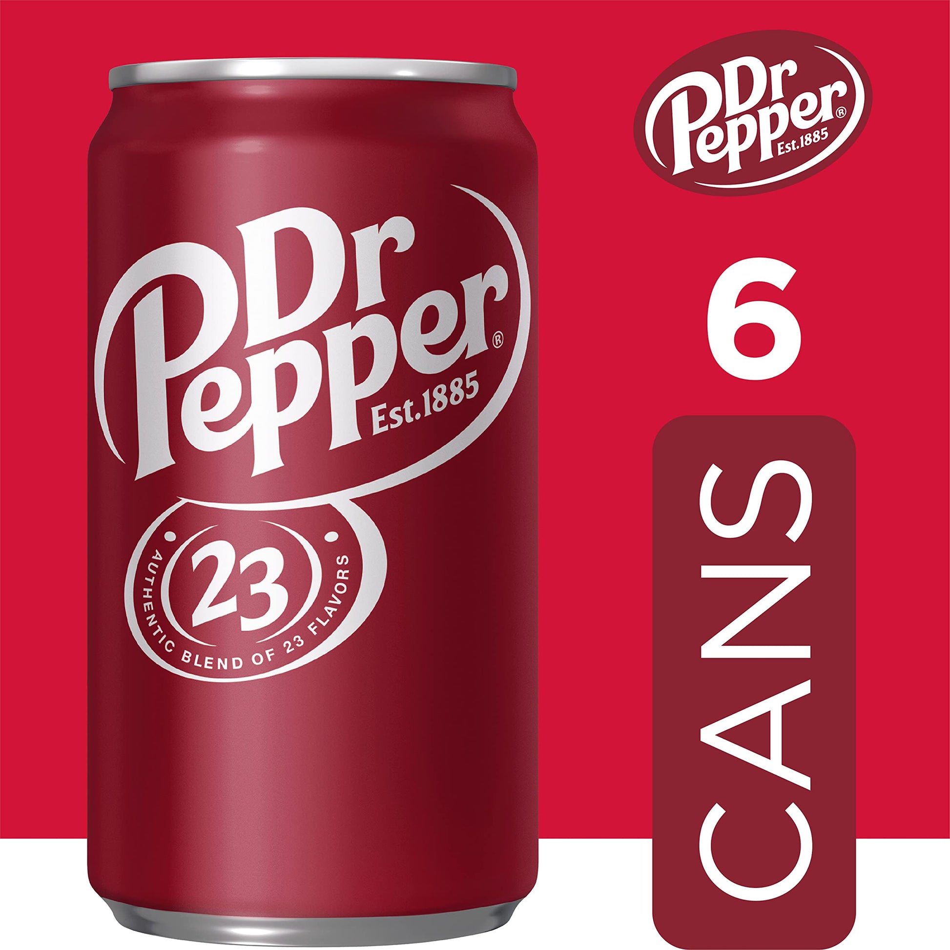 DR PEPPER - 16.9 OZ, 6 PK - Collins Global Snack Store