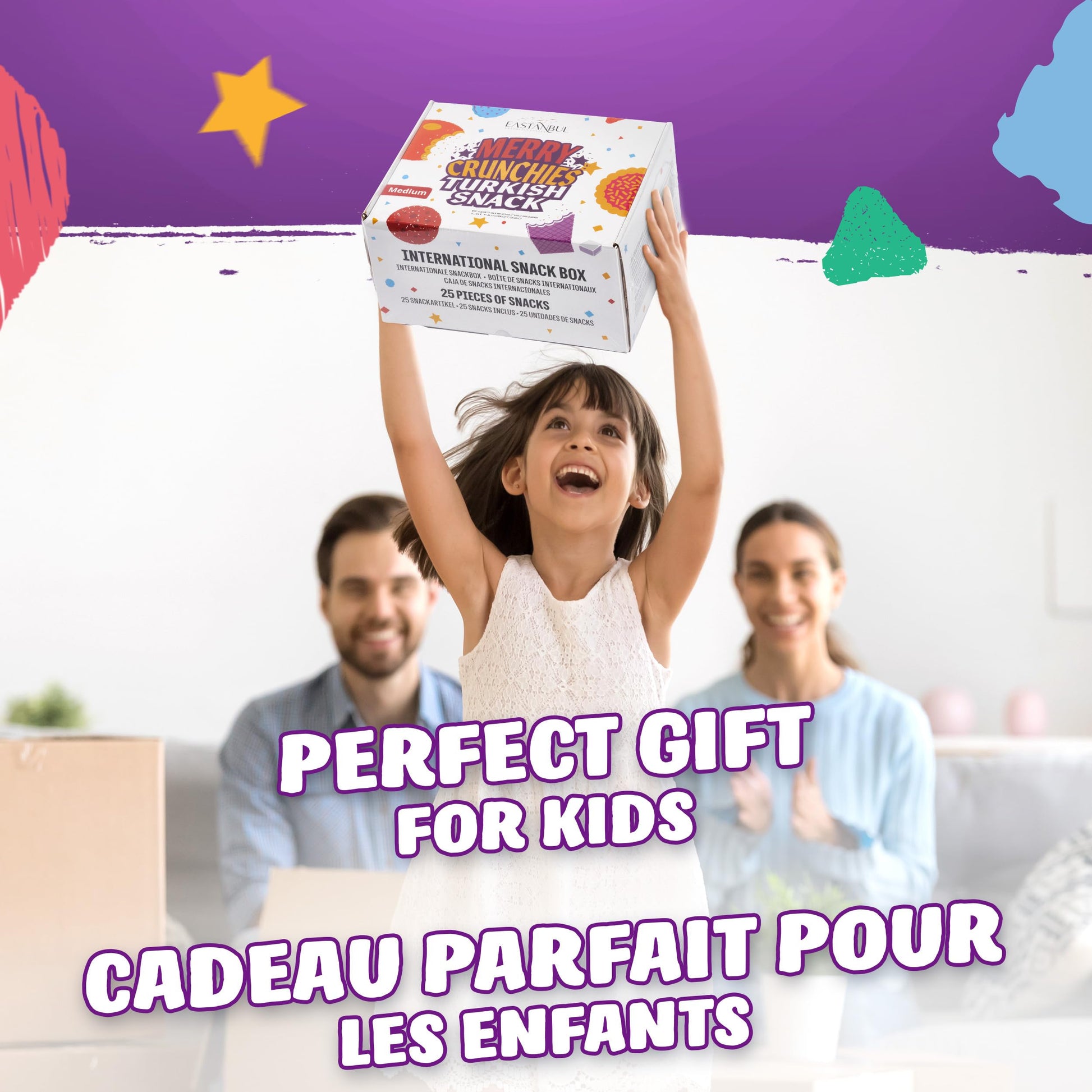 Eastanbul International Snack Box, Premium 12 Full-Size Foreign Snack Box, From Around The World International, Sweet, Savory, Chewy, Crunchy - Collins Global Snack Store