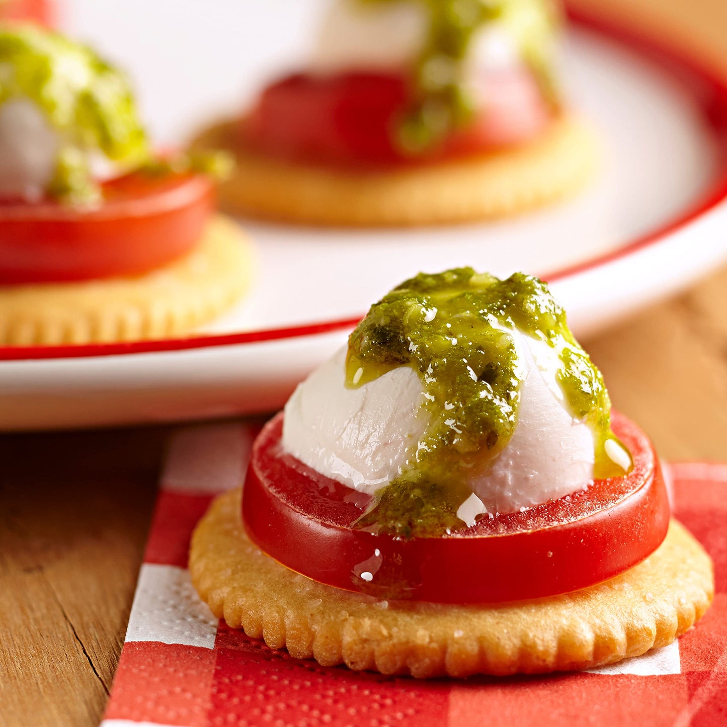 RITZ Fresh Stacks Original Crackers, Party Size, Travel Snacks, 23.7 oz (16 Multi Snack Packs) - Collins Global Snack Store