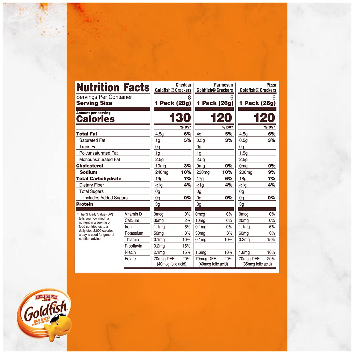 Goldfish Crackers Big Smiles Variety Pack with Cheddar, Colors, and Pretzels, Snack Packs, 30 Ct - Collins Global Snack Store