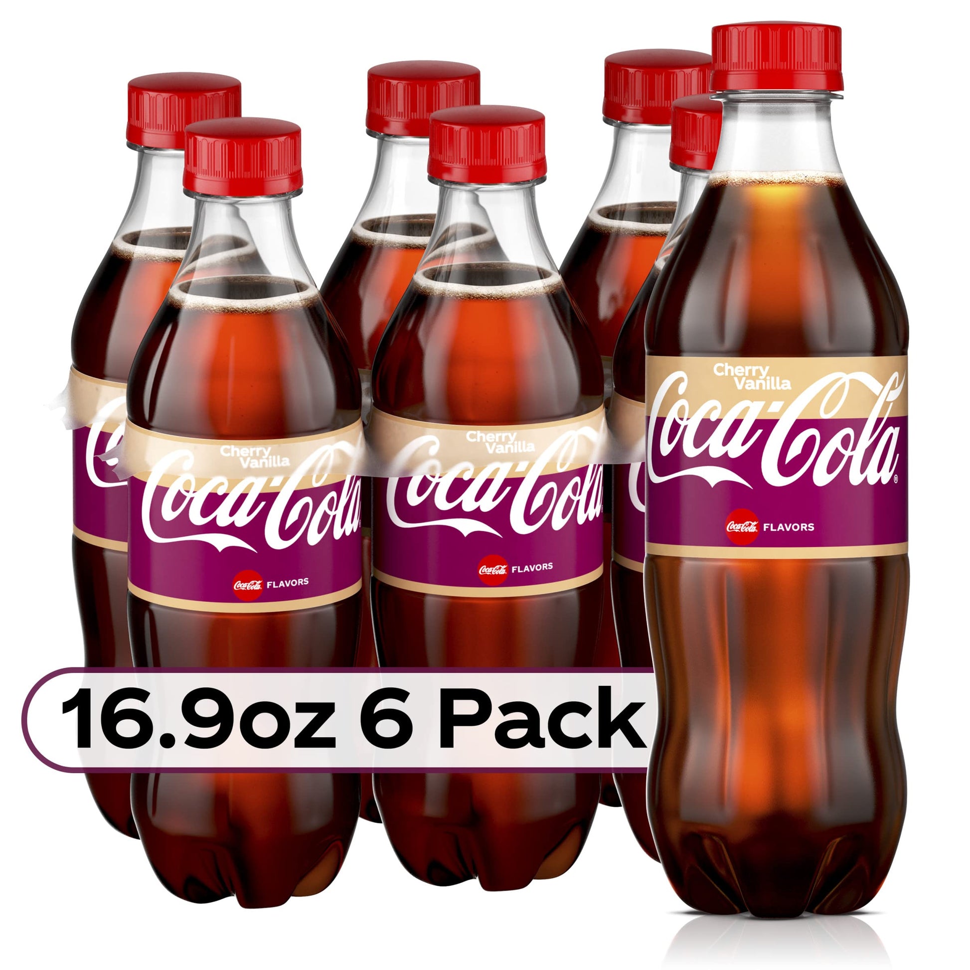 Coca-Cola, 16.9 fl oz, 6 Pack - Collins Global Snack Store