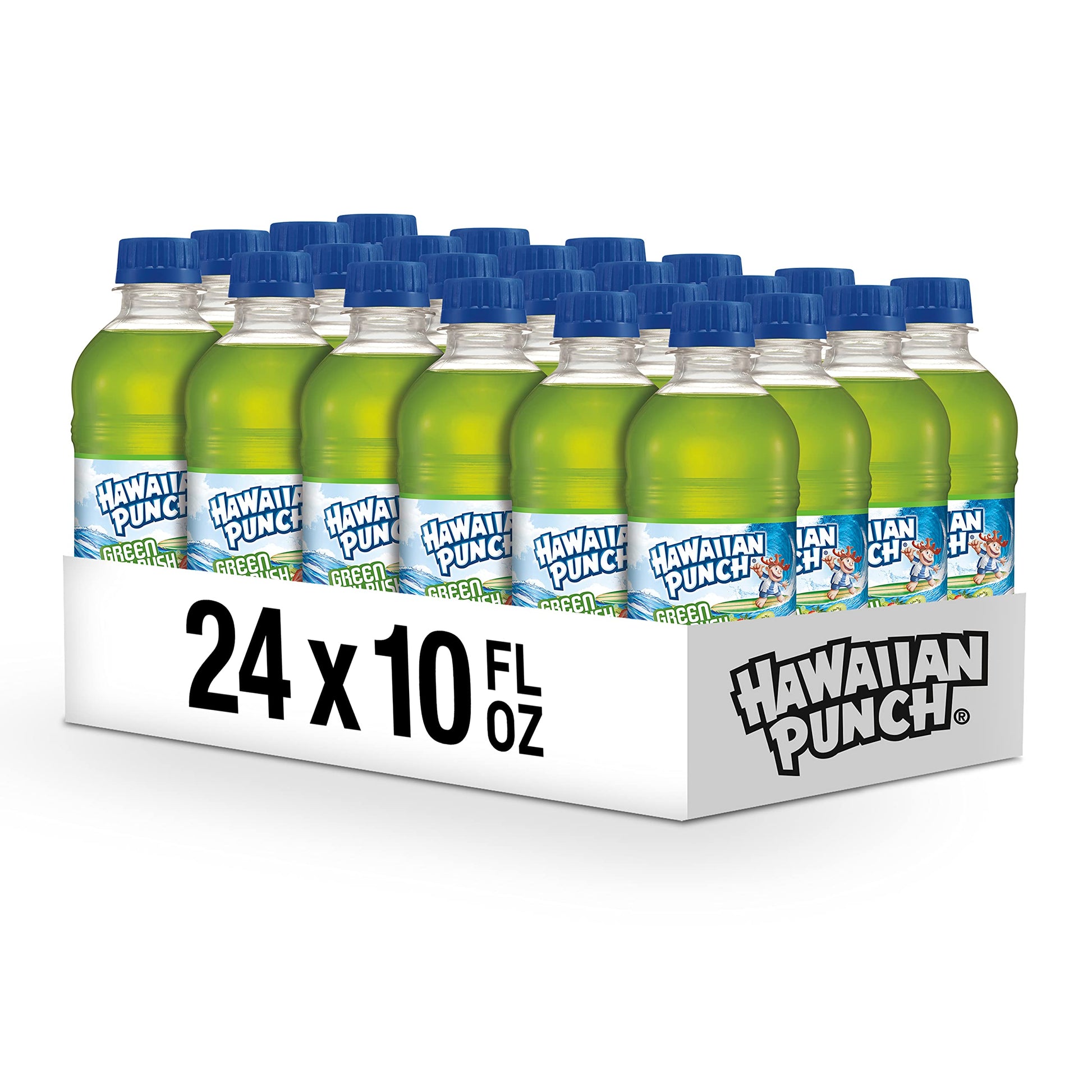Hawaiian Punch Fruit Juicy Red Fruit Juice Drink, 10 Fl Oz Bottles, 24 Count (4 Packs Of 6), Ready-to-drink, On-the-go, Caffeine-free, Carbonation-free, Gluten-free, Excellent Source Of Vitamin C - Collins Global Snack Store