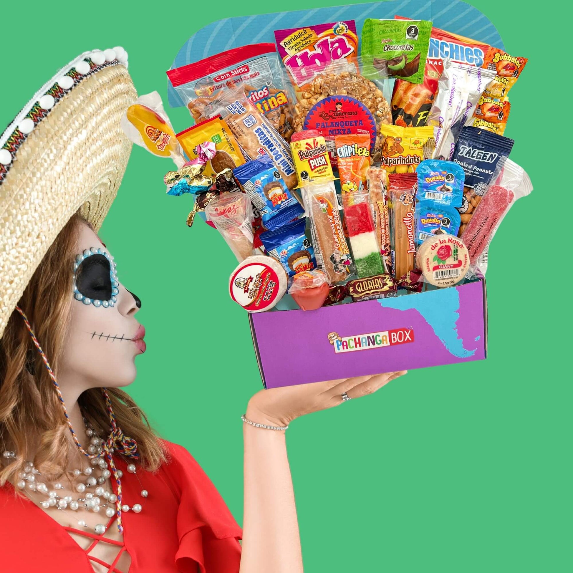 Mexico Snack Box - International Excotic Snack Box - Ideal Gift! Tasty Hispanic and Latin American Snacks - Collins Global Snack Store