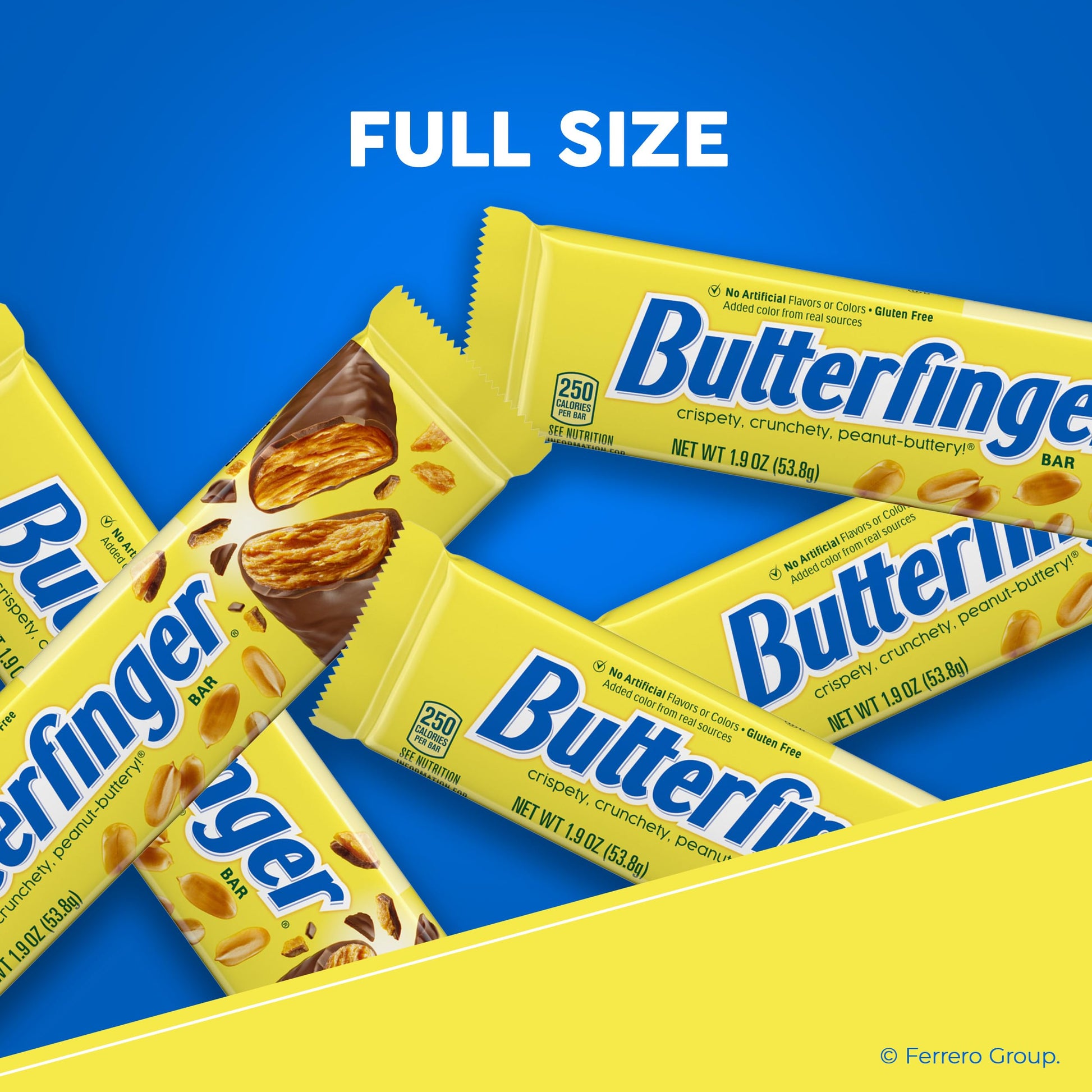 Butterfinger Chocolate Single Candy Bars, 1.9 Ounce - Collins Global Snack Store