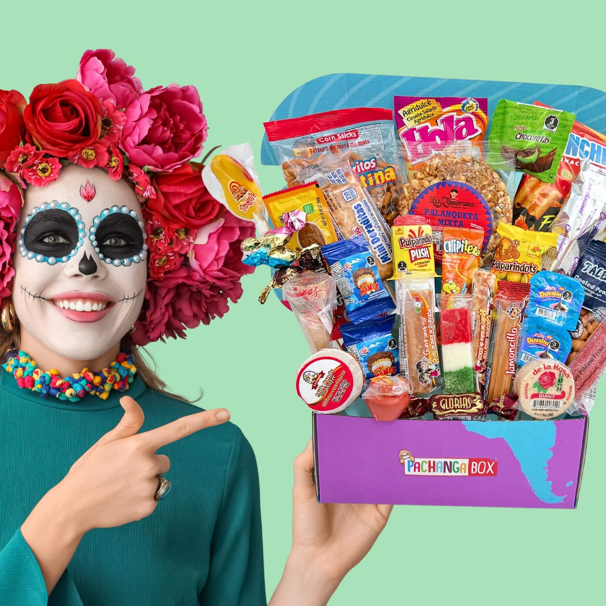 Mexico Snack Box - International Excotic Snack Box - Ideal Gift! Tasty Hispanic and Latin American Snacks - Collins Global Snack Store