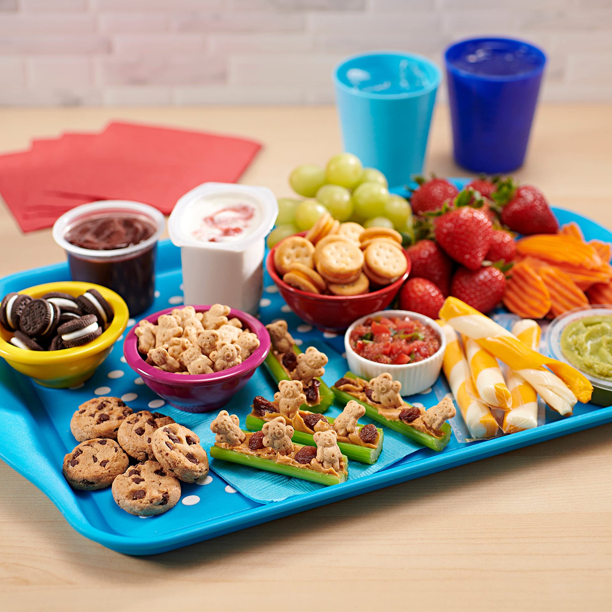 Nabisco Team Favorites Variety Pack, OREO Mini, CHIPS AHOY! Mini, Teddy Grahams Honey & Barnum's Animal Crackers, School Snacks, 30 Snack Packs - Collins Global Snack Store