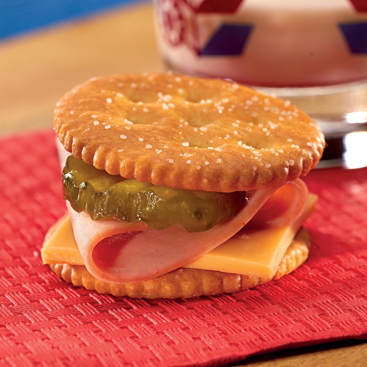 RITZ Fresh Stacks Original Crackers, Party Size, Travel Snacks, 23.7 oz (16 Multi Snack Packs)