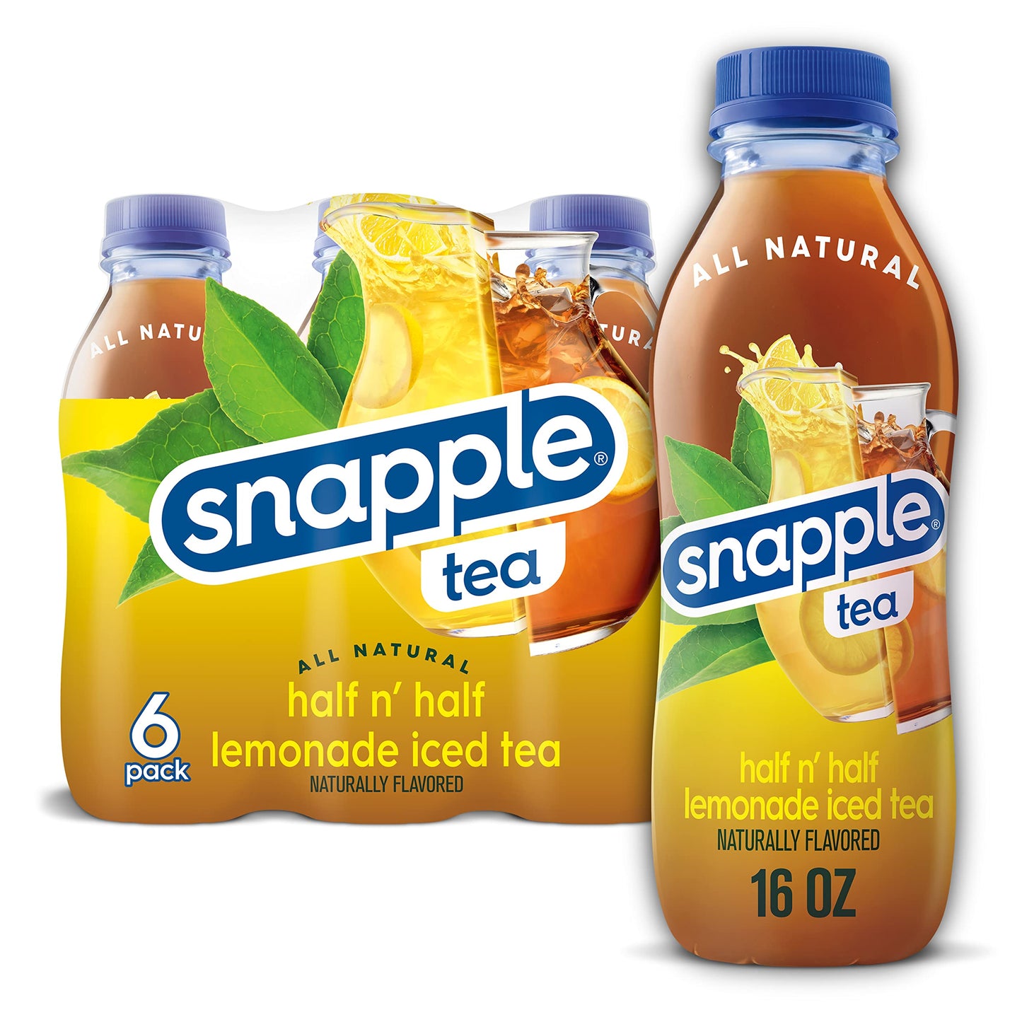Snapple Zero Sugar Peach Tea, 16 fl oz recycled plastic bottle (Pack of 12) - Collins Global Snack Store