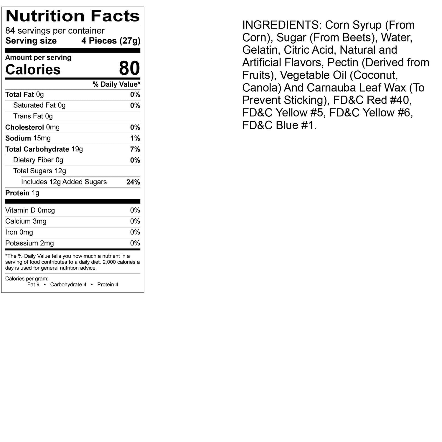 Albanese Confectionery Gummi Awesome Blossoms, 5 Pound Bag - Collins Global Snack Store