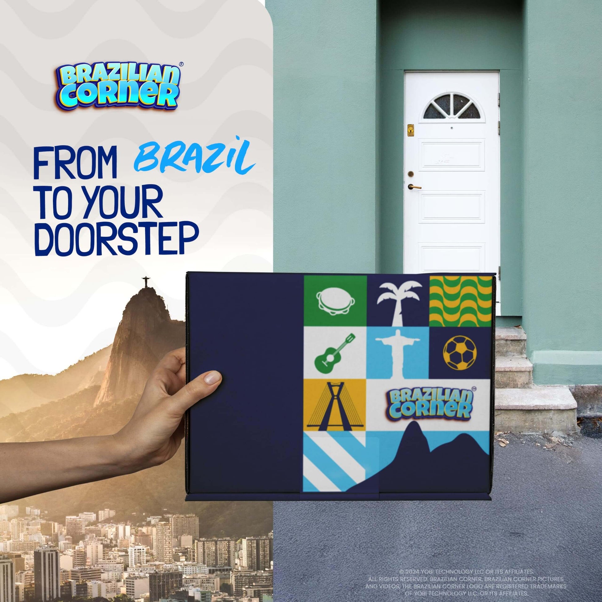 BRAZILIAN CORNER Candy Variety Box | Mixed Cookies, Candies & Chocolates Snack Boxes | Brazilian Treats for Adults, Kids & Teen | Great for Gifts, Home, School, College | 40 Count - Collins Global Snack Store