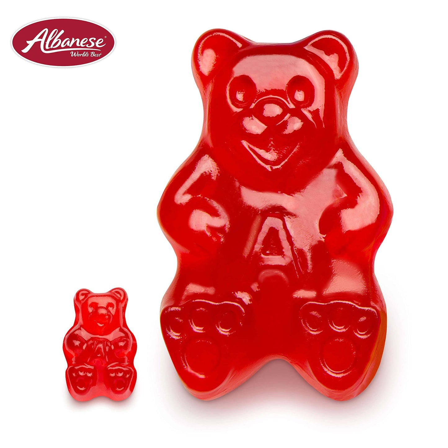 Albanese World's Best Gummi Rainforest Frogs, 5lbs of Candy - Collins Global Snack Store