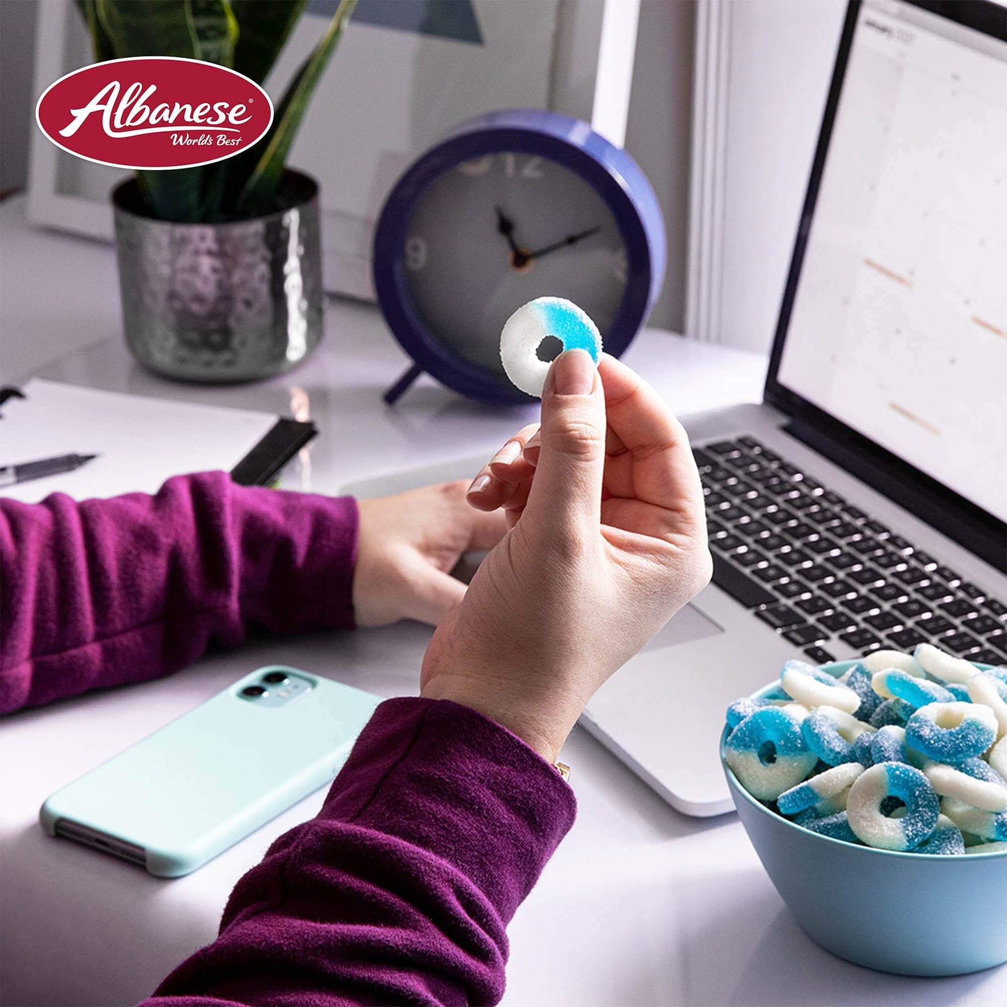 Albanese Confectionery Gummi Awesome Blossoms, 5 Pound Bag - Collins Global Snack Store