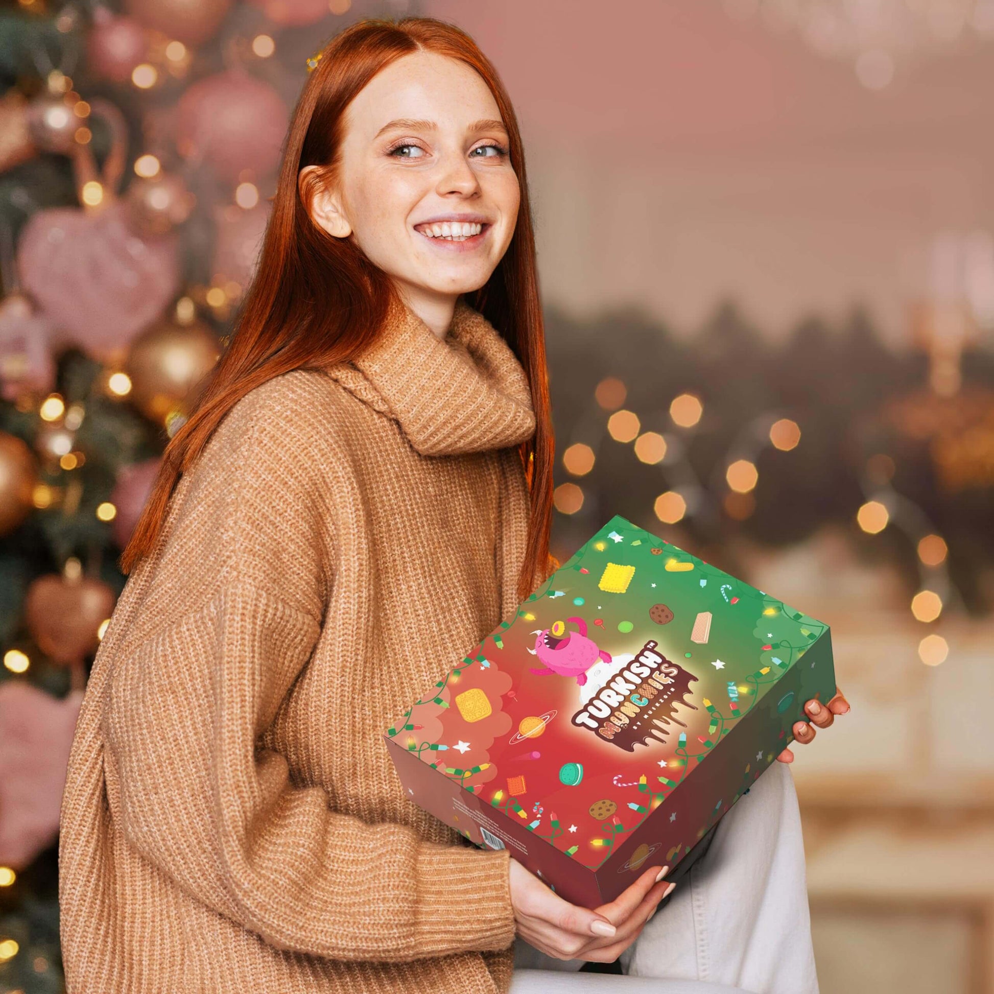 Maxi International Snack Box | Unique Snack Food Gifts Included | Celebration Theme | Candies from Around the World | 21 Full-Size + 1 Bonus Snacks - Collins Global Snack Store