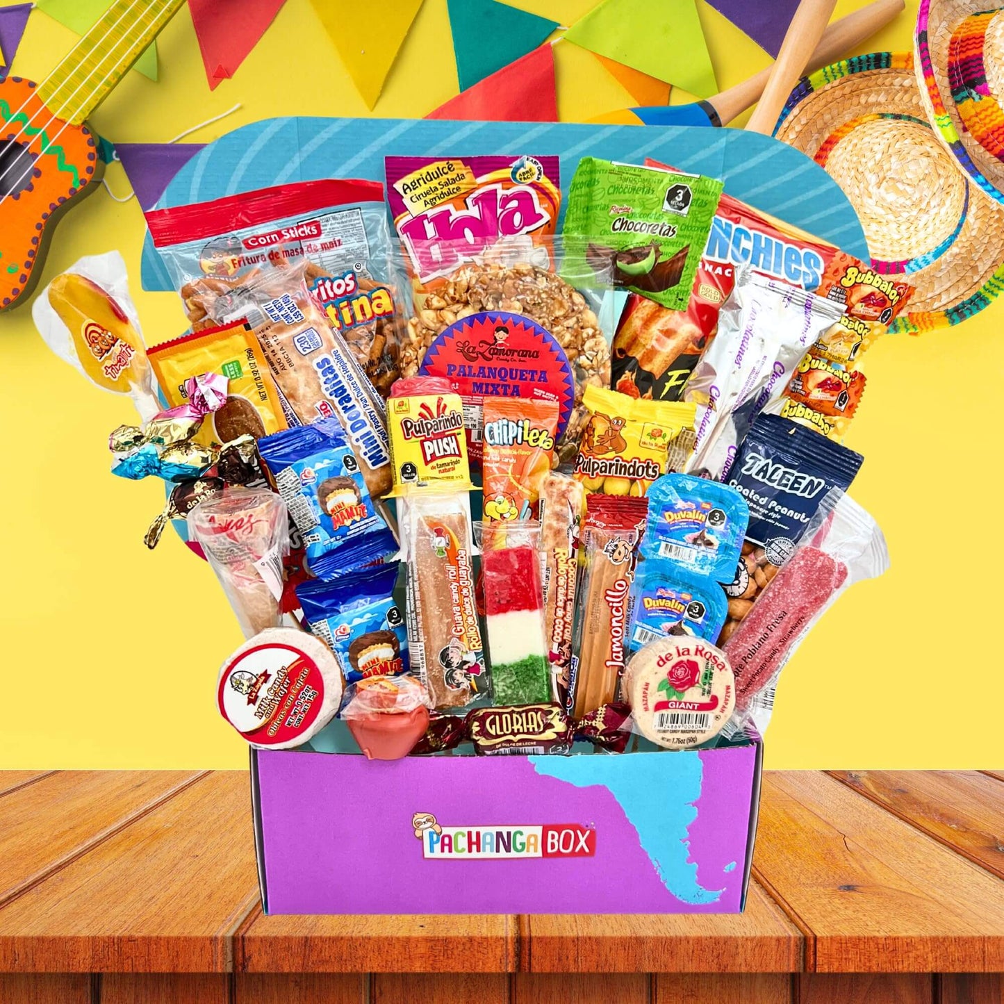 Mexico Snack Box - International Excotic Snack Box - Ideal Gift! Tasty Hispanic and Latin American Snacks - Collins Global Snack Store