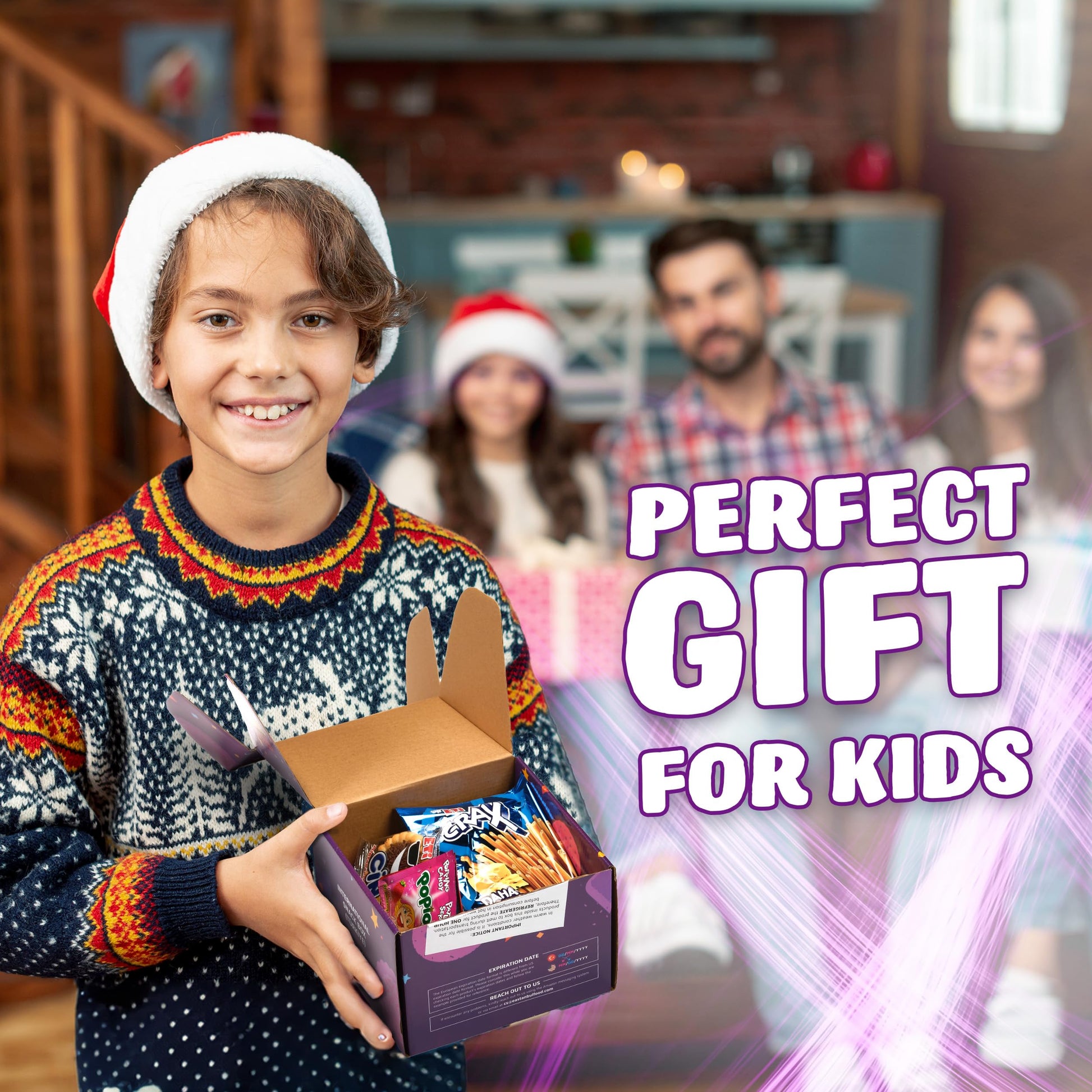 Eastanbul International Snack Box, Premium 12 Full-Size Foreign Snack Box, From Around The World International, Sweet, Savory, Chewy, Crunchy - Collins Global Snack Store