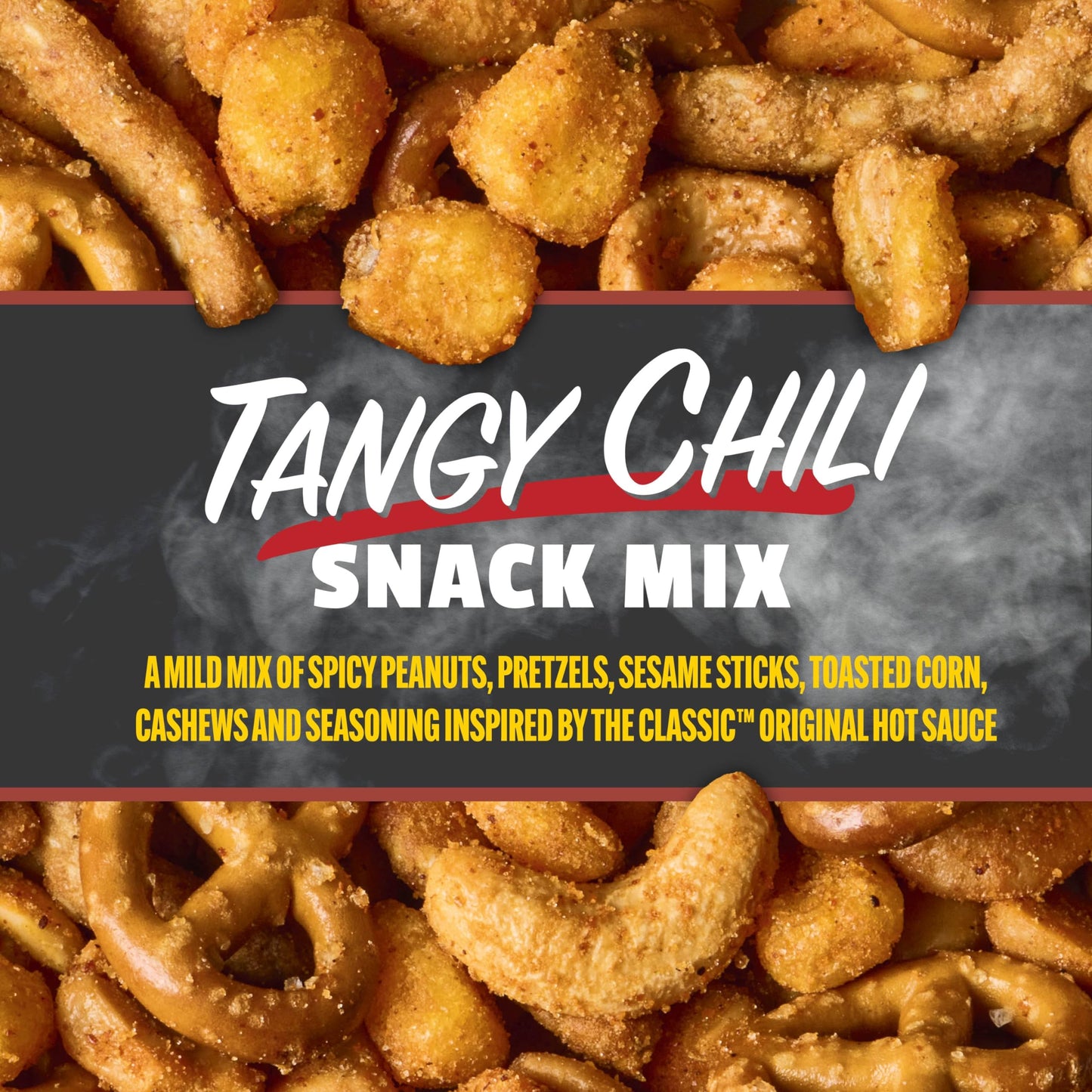 Trending Snak Club x Hot Ones Hot Habanero Snack Mix, Spicy Snacks with Peanuts, Pretzels, Sesame Sticks, Toasted Corn & Cashews, Inspired by Hot Ones Hot Sauce, 10 oz Bag