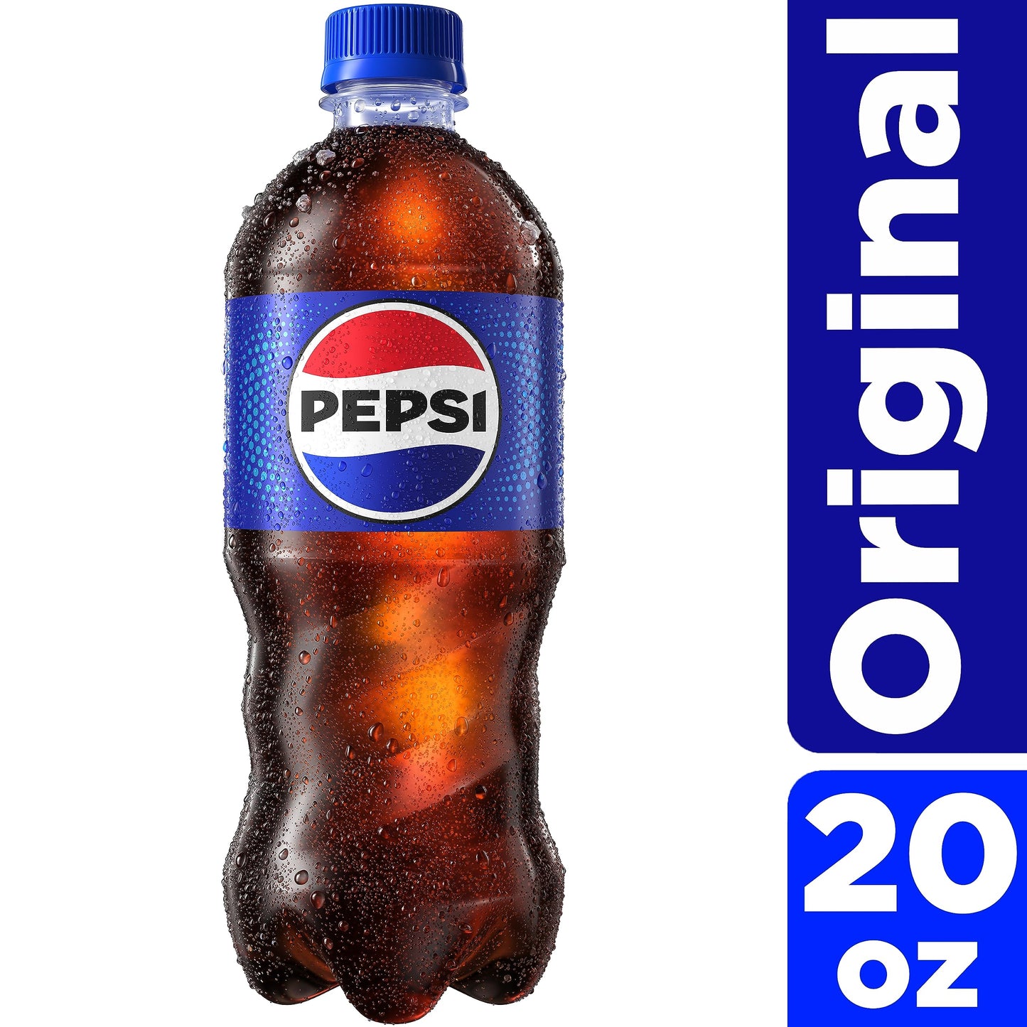 Pepsi Cola Soda Pop, 16.9 Fl Oz Bottles, 6 Pack - Collins Global Snack Store