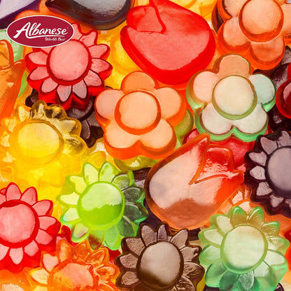 Albanese Confectionery Gummi Awesome Blossoms, 5 Pound Bag - Collins Global Snack Store