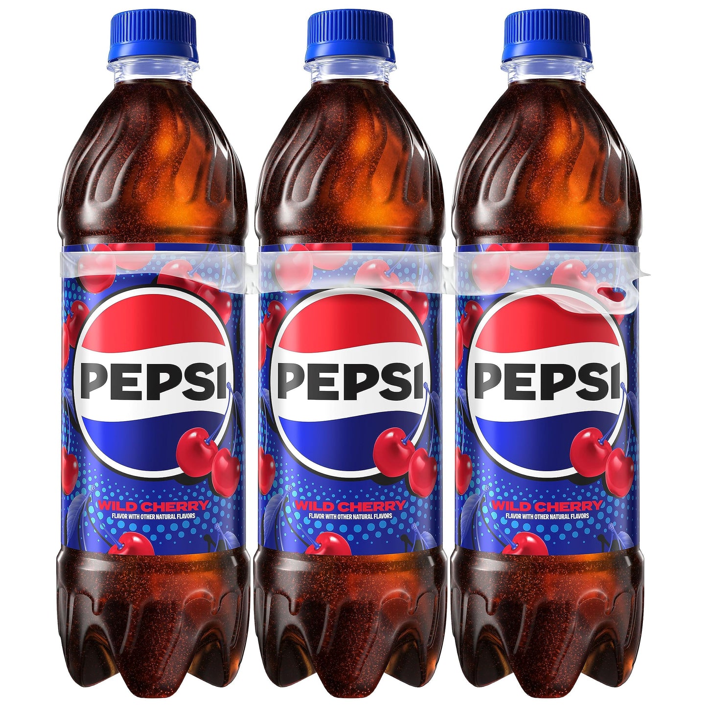 Pepsi Cola Soda Pop, 16.9 Fl Oz Bottles, 6 Pack - Collins Global Snack Store
