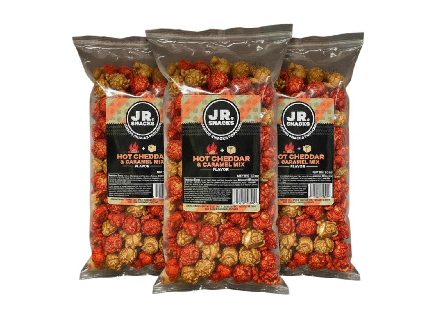 Junior Snacks Hot Cheddar &amp; Caramel Mix