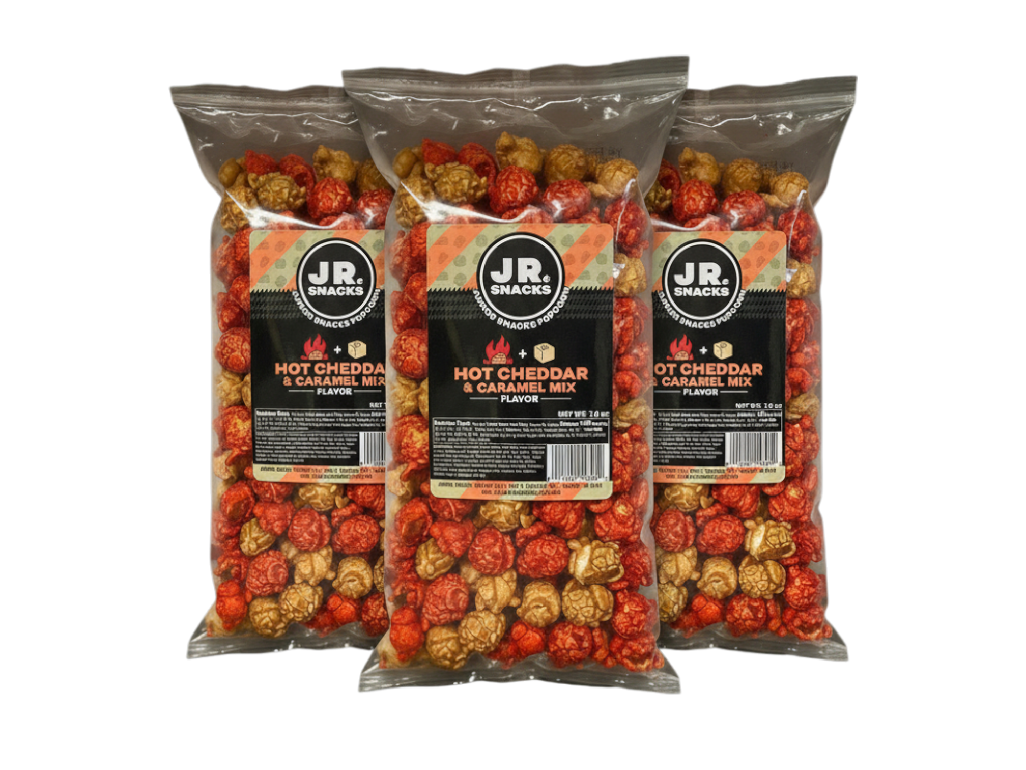Junior Snacks Hot Cheddar &amp; Caramel Mix