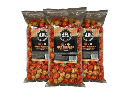 Junior Snacks Hot Cheddar &amp; Caramel Mix