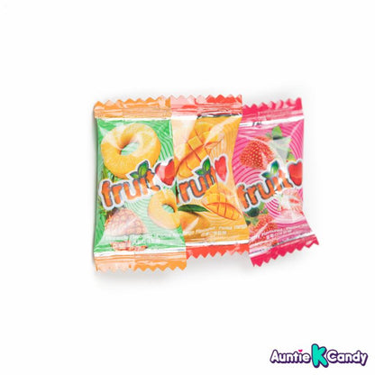 WonderFood Fruit Love Assorted Chewy Candy Pineapple Mango Strawberry Guava Heart 5.30 oz