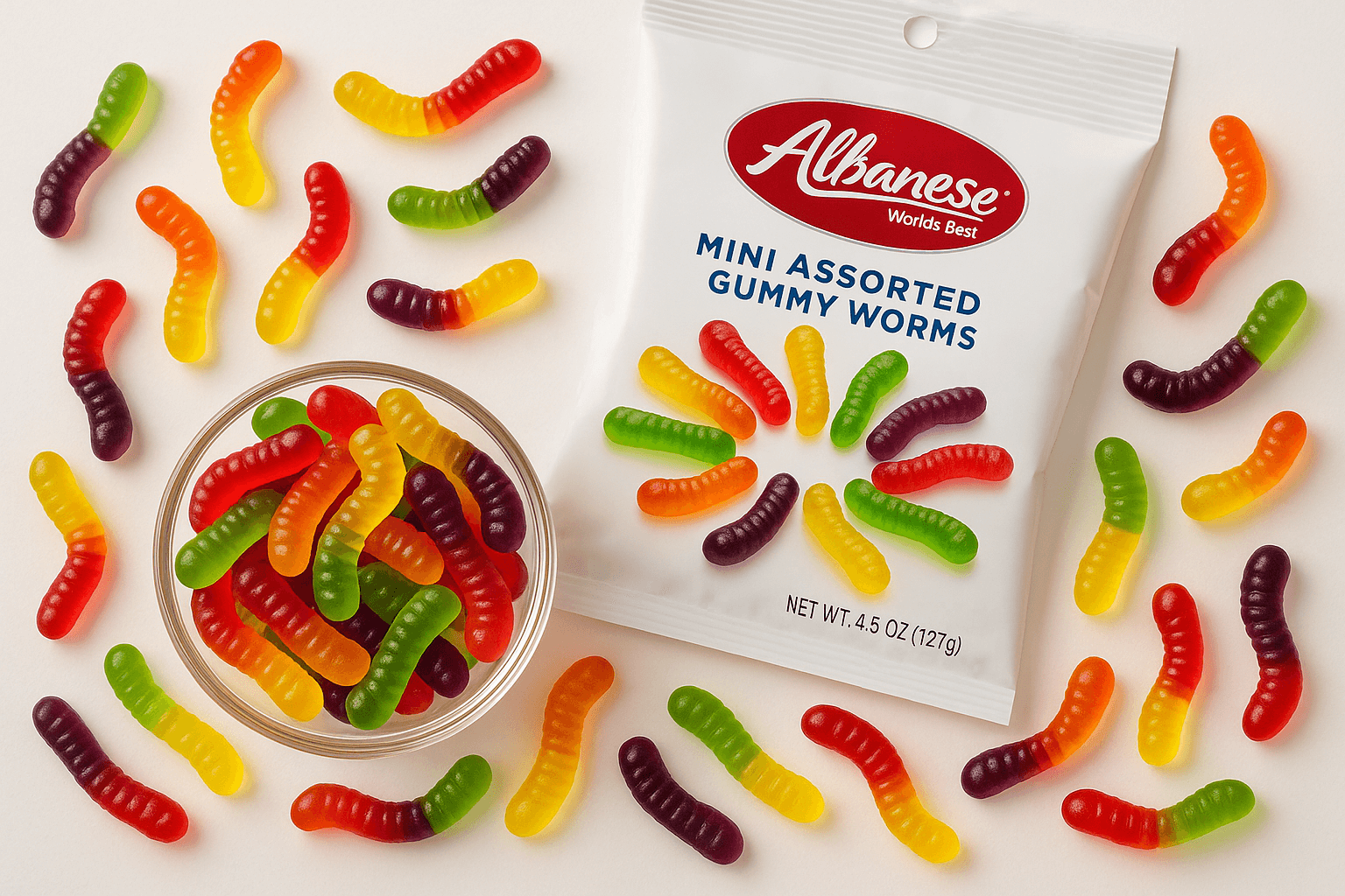 Albanese Confectionery Gummi – Soft, Fruity, and Irresistible Gummies