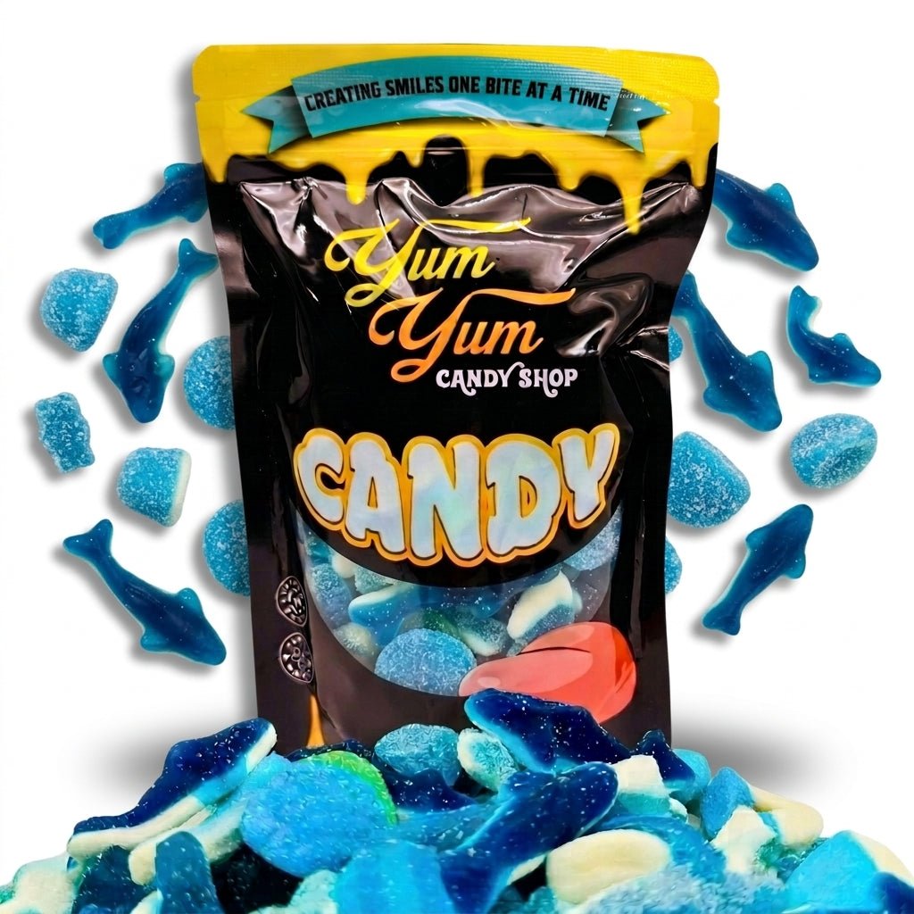 Blue Ultimate Gummy Candy Variety Mix – Pick &amp; Mix Gummies Blend | Yum Yum Candy Shop