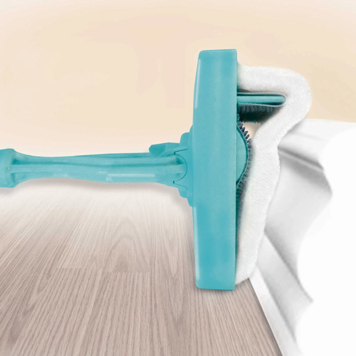 Baseboard Buddy Retractable Cleaning Brush Mop — Extends to 135cm