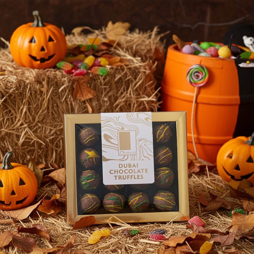 Dubai Chocolate Truffles in Luxury Gift Box, 144g-3