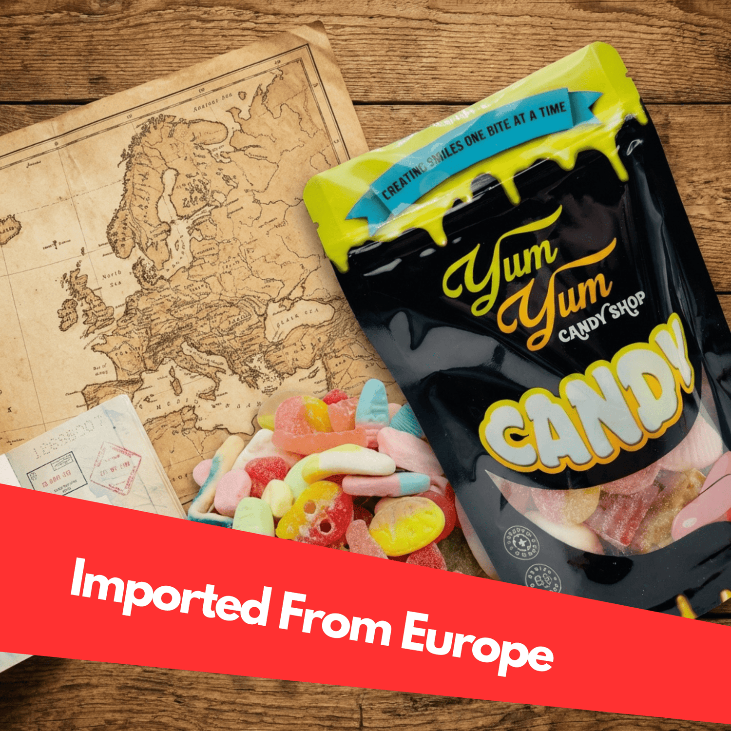 Ultimate Swedish &amp; European Gummy Mix – Sweet &amp; Sour Gummies | Yum Yum Candy Shop