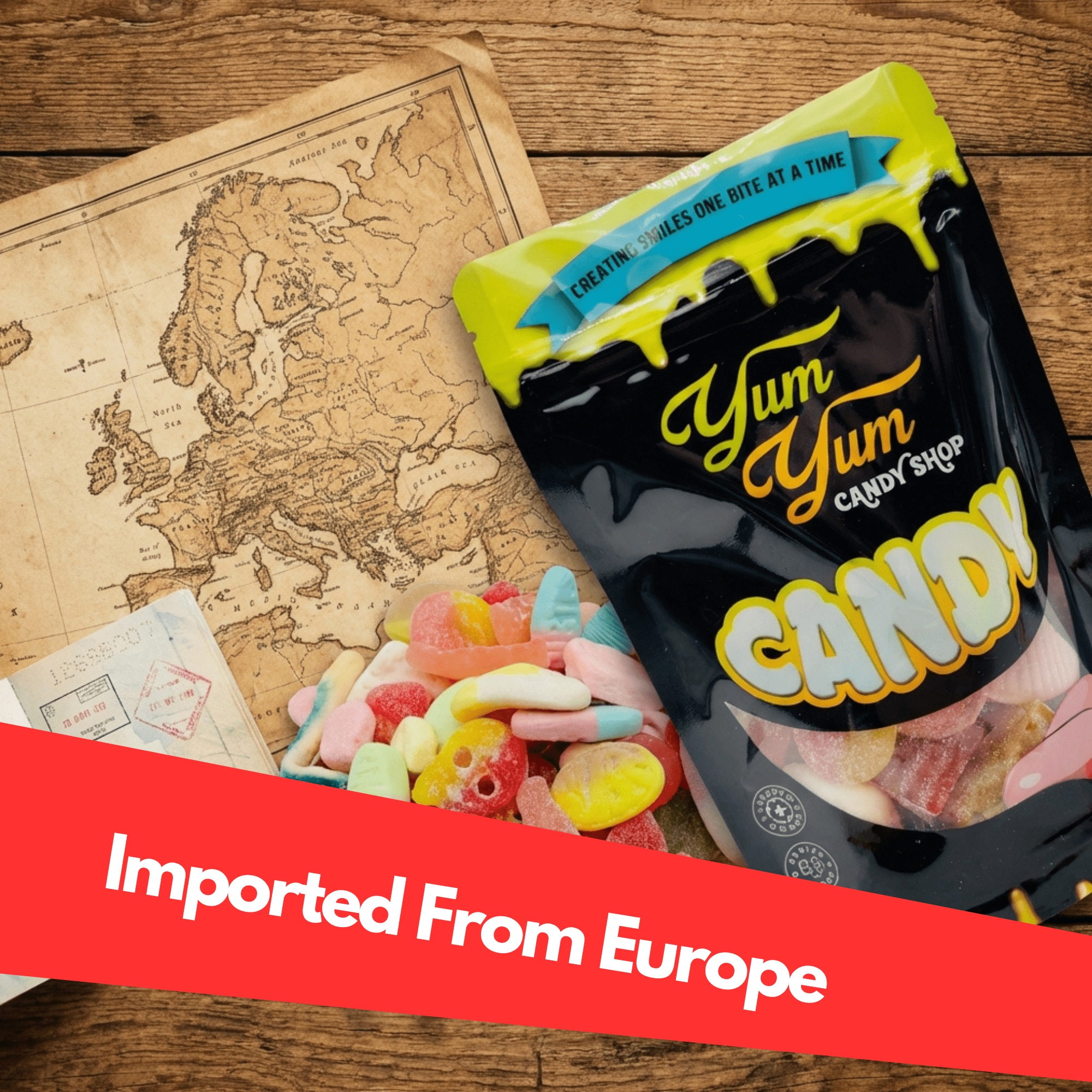 Ultimate Swedish &amp; European Gummy Mix – Sweet &amp; Sour Gummies | Yum Yum Candy Shop