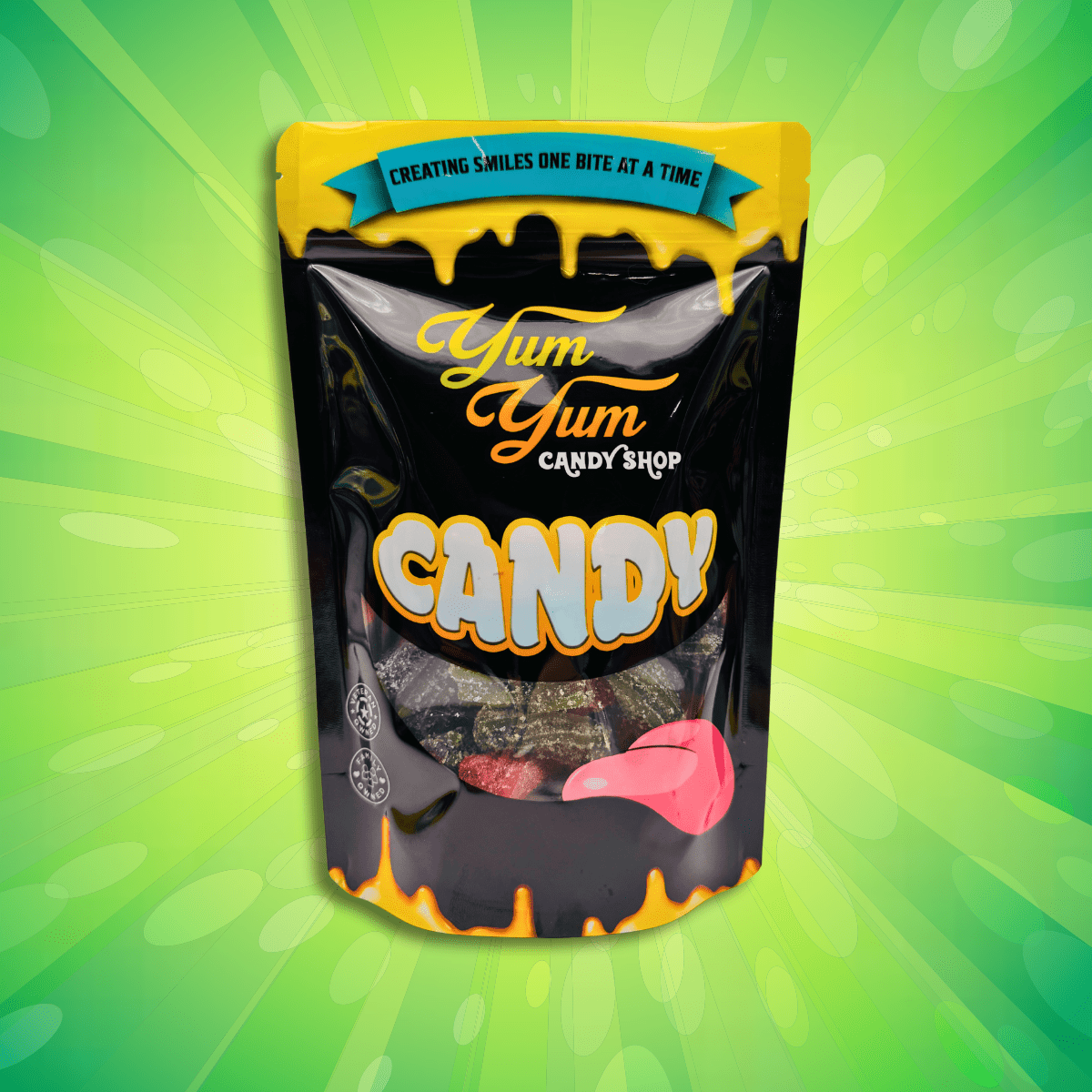 Fruit Filled Sour Licorice Twists – Watermelon, Strawberry &amp; Blue Raspberry | Yum Yum Candy Shop