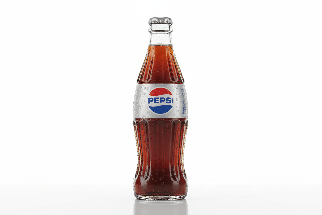 Pepsi Cola Glass Bottle